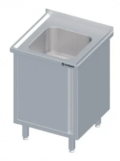 Spülschrank Mit Flügeltür, Mit Einem Becken, Mit Aufkantung, Verschweißt : 1000x700x850 Mm Rechts -Wenko Verkäufe 018b5118 c219 47e6 836c 5e7350b45f12