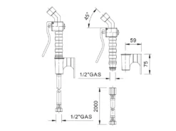 Premium-Ofenbrause Mit Hebelbedienung, 2 M Schlauch Inkl. Schlauchhalterung -Wenko Verkäufe 04fb4321 620b 4c3c 8b28 092f0b357516