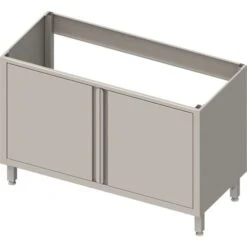 Spülenunterschrank Boxversion Mit Flügeltüren, Verschweißt : 1000x540x810 Mm -Wenko Verkäufe 055684fd 5672 4af6 a878 c22c1639b83a