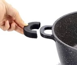 Kochtopf Aluguss Glasdeckel Induktion Marmorbeschichtung Suppentopf Pfanne Ø24cm -Wenko Verkäufe 09e46761 8e41 4619 856a b7e9f906bd8c