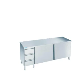 Arbeıtsschrank Mıt Flügeltür Und Schubladenblock Lınks, Mıt Tıschplatte Hınten Auf 800mm600mm900mm -Wenko Verkäufe 100b73a1 509d 4e5b 9e98 c409c3e76a85