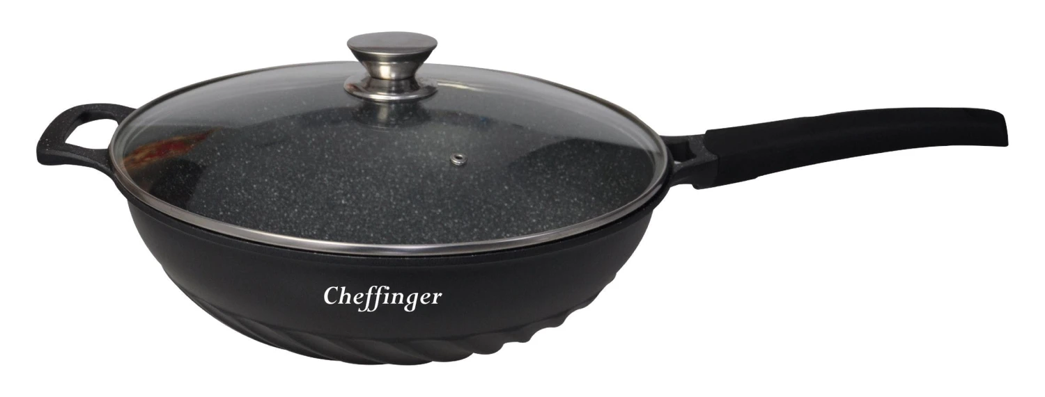 Cheffinger Bratpfanne Induktion Antikratz Pfanne Marmor 30 Cm 5 Cheffinger Bratpfanne Induktion Antikratz Pfanne Marmor 30 Cm – Bild 5