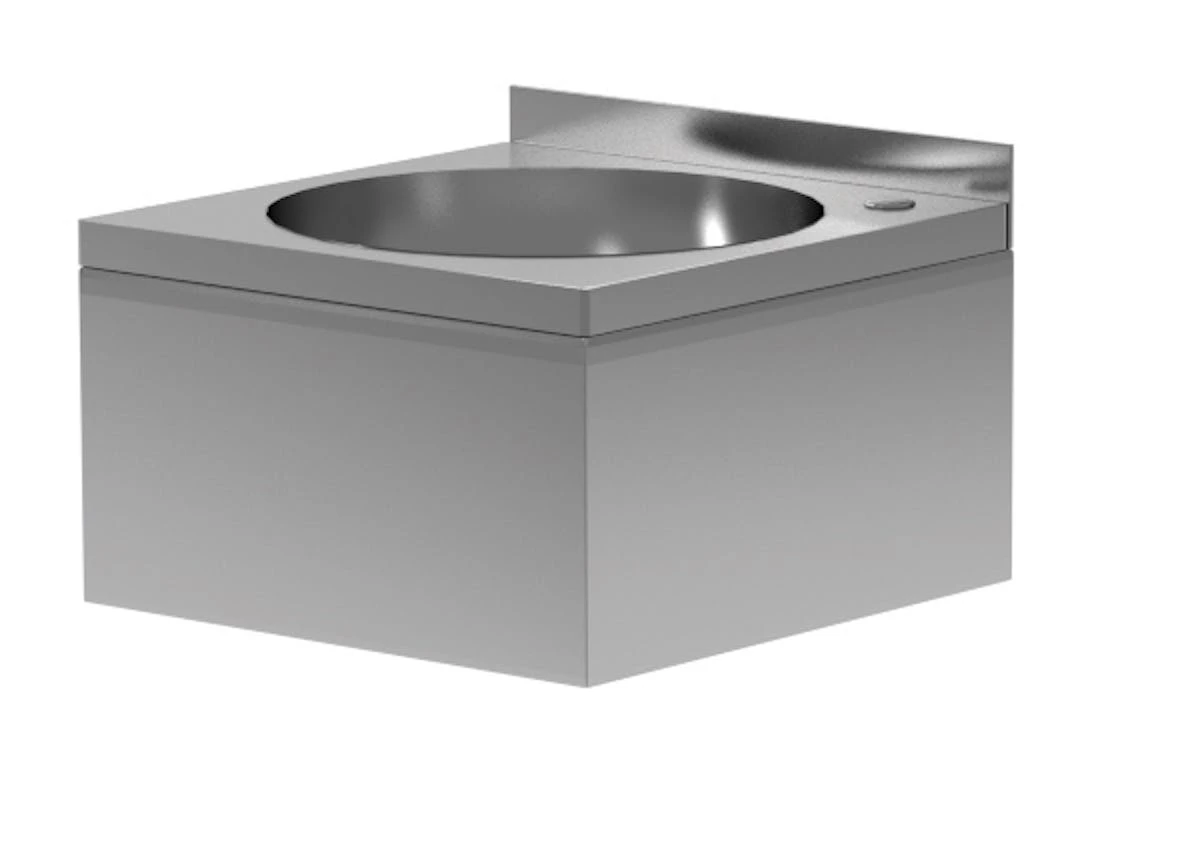 Edelstahl Gastro-Waschbecken Rechteckig (nicht Verbaut) | AISI 304 Qualität | BxT 40x29,5 4 Edelstahl Gastro-Waschbecken Rechteckig (nicht Verbaut) | AISI 304 Qualität | BxT 40x29,5 – Bild 4