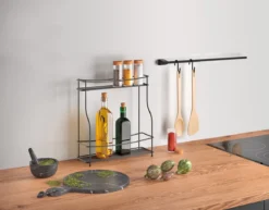 2 Etagen Gewürzregal Küchenregal Etagenregal Gewürzständer Ablage Ordnungssystem -Wenko Verkäufe 1caf4d00 e3c9 4e3c b7c4 0d527da69d28