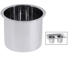 2x Contacto Saucentopf Zum Sauceneinsatz GN 1/3, Edelstahl, Höhe: 10,5 Cm, Durchmesser: 10 Cm, Volumen: 0,8 L -Wenko Verkäufe 24d9f91b 0816 4ef0 af28 bb0d03a538af