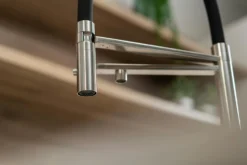 3 Wege Wasserhahn Küchenarmatur Spültischmischer, Edelstahl Massiv, 360° Schwenkbarem Blau Auslauf, Abnehmbare 2 Strahl Handbrause, Gebürstet -Wenko Verkäufe 25b2ce71 be37 4d73 b061 5dbd6df8a6a3