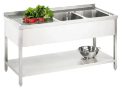 GGG Spültisch Mit Grundboden 700er Tiefe