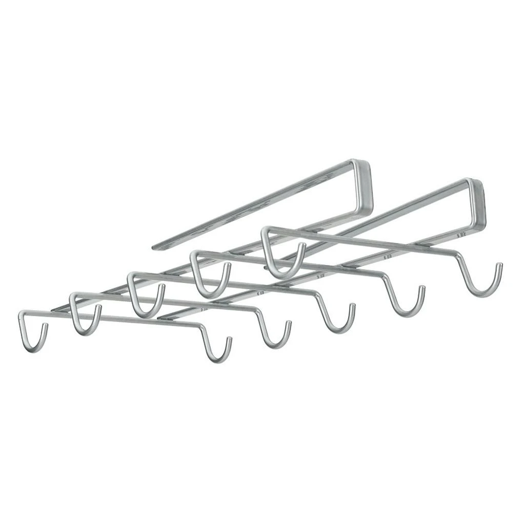 2er Set Tassenhalter Becherhalter Schrankeinsatz Unterbau Regalboden Aufhängung 3 2er Set Tassenhalter Becherhalter Schrankeinsatz Unterbau Regalboden Aufhängung – Bild 3