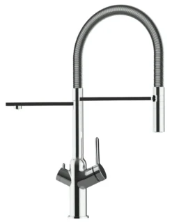 4 Wege Wasserhahn Küchenarmatur Spültischmischer BOD, Verchromt, Mit 360° Schwenkbarem Stahlfeder Auslauf Und Abnehmbare 2 Strahl Handbrause -Wenko Verkäufe 294edb2d 365a 4c52 8934 3b1aeb258936 3 scaled