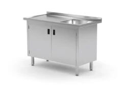 Edelstahl Gastro-Spültisch (ohne Ablagefach) | AISI 430 Qualität | HxBxT 85x70x60 -Wenko Verkäufe 2c9daa22 f458 4396 ae2d 53666691d91d