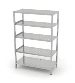 Edelstahl Gastro-Lagerregal Mit 5 Verstellbaren (perforierten) Ablagefächern | AISI 430 Qualität | HxBxT 180x70x60 12 Edelstahl Gastro-Lagerregal Mit 5 Verstellbaren (perforierten) Ablagefächern | AISI 430 Qualität | HxBxT 180x70x60 -Wenko Verkäufe 32e579df cd00 4f5f 8ad4 eaf44cac8b91 2