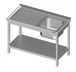 Spültisch Mit Grundboden, Mit Zwei Becken, Mit Aufkantung, Verschweißt : 1300x600x850 Mm Becken Links -Wenko Verkäufe 330077df 091f 4991 b1f1 1942a91139ae