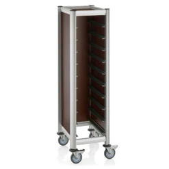 WAS Germany - GN Tablettwagen Trolley Mensa, 1/1 Für 10 Tabletts, Silber, 60,5 X 44,5 X 165 Cm, MDF/Alu (1955530) -Wenko Verkäufe 358e8f21 534e 4ab5 8d87 1d082f058bea 1