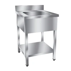GastroHero Spültisch Basic 14x7 Mit 1 Becken Links -Wenko Verkäufe 366a452e 7263 4336 ae8d 668eb467d540 scaled