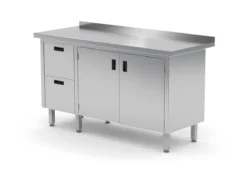 Edelstahl Gastro-Arbeitstisch Mit 2 Schubladen Und 2 Klapptüren | AISI 430 Qualität | HxBxT 85x110x60cm 13 Edelstahl Gastro-Arbeitstisch Mit 2 Schubladen Und 2 Klapptüren | AISI 430 Qualität | HxBxT 85x110x60cm -Wenko Verkäufe 37676c68 48c2 4bd0 9215 2e0fd04a2bd8