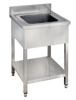 GastroHero Spültisch Basic 14x7 Mit 1 Becken Links -Wenko Verkäufe 37ada9e0 b750 4e89 9124 56860ff6d80b