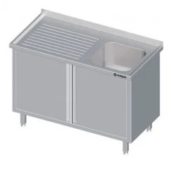 Spülschrank Mit Flügeltür, Mit Einem Becken, Mit Aufkantung, Verschweißt : 1000x700x850 Mm Rechts -Wenko Verkäufe 383415ad e10d 401e 9942 ac1d9529e68a