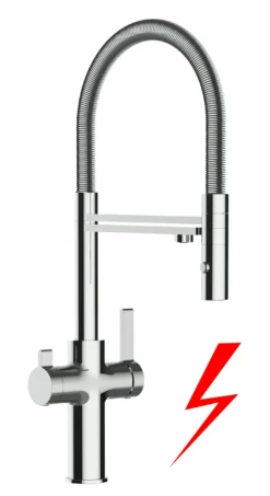 4 Wege Wasserhahn Küchenarmatur Spültischmischer FC, Verchromt, Mit 360° Schwenkbarem Stahlfeder Auslauf Und Abnehmbare 2 Strahl Handbrause -Wenko Verkäufe 38ab188d b4cf 4173 8708 6ba7bb6ae2a4 scaled