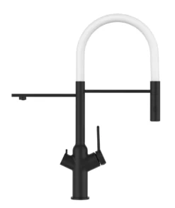 3 Wege Wasserhahn Küchenarmatur Spültischmischer BOD, Schwarz Matt, Mit 360° Schwenkbarem Schwarz Auslauf Und Abnehmbare 2 Strahl Handbrause -Wenko Verkäufe 3cfb9e50 7e70 45b0 886e 0db5202621a2 scaled