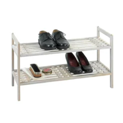 WENKO Regalsystem Norway Aus Walnussholz Mit 2 Ablagen Natur Weiß -Wenko Verkäufe 42cc371d df0d 4f8b a077 5a4b0ecebe32