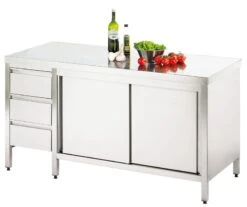 GGG Arbeitsschrank Mit Schubladenblock