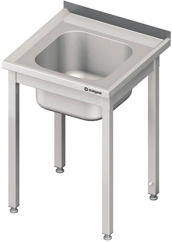 Spültisch Ohne Grundboden, Mit Einem Becken, Mit Aufkantung, Verschweißt : 800x600x850 Mm Becken Rechts 7 Spültisch Ohne Grundboden, Mit Einem Becken, Mit Aufkantung, Verschweißt : 800x600x850 Mm Becken Rechts – Bild 7