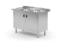 Edelstahl Gastro-Spültisch Mit 2 Spülbecken (rechts) & Arbeitsfläche | AISI 430 Qualität | HxBxT 85x150x70 -Wenko Verkäufe 4d746d3c 6ca5 4490 843a cb652825c0bd