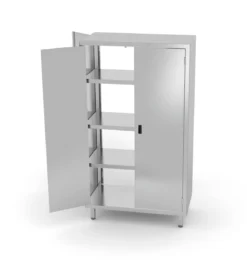 Edelstahl Gastro-Vorratsschrank Offen Mit Trennwand Und Scharniertüren | AISI 430 Qualität | HxBxT 180x100x50 9 Edelstahl Gastro-Vorratsschrank Offen Mit Trennwand Und Scharniertüren | AISI 430 Qualität | HxBxT 180x100x50 -Wenko Verkäufe 4f273494 baef 4d07 bf50 5d92e93c2c4a