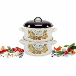 KRÜGER Kartoffeldämpfer/Bio-Dünster Emailliert Ø 20 Cm -Wenko Verkäufe 5125085a 5ff5 472d a282 e498715bfe8c