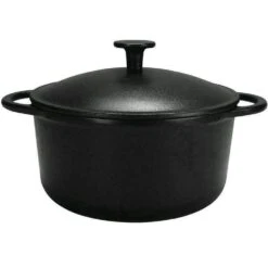 Krüger Fleischtopf Gusseisen Serie Rustica Emailleversiegelt 24cm