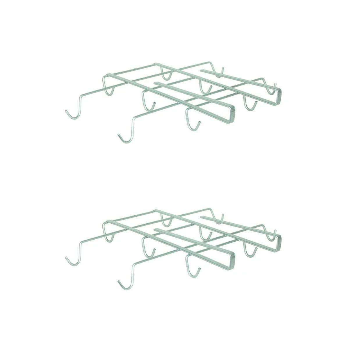 2er Set Tassenhalter Becherhalter Schrankeinsatz Unterbau Regalboden Aufhängung 1 2er Set Tassenhalter Becherhalter Schrankeinsatz Unterbau Regalboden Aufhängung