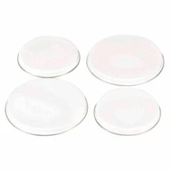 KRÜGER Set Abdeckplatten-Set Weiß 4-teilig