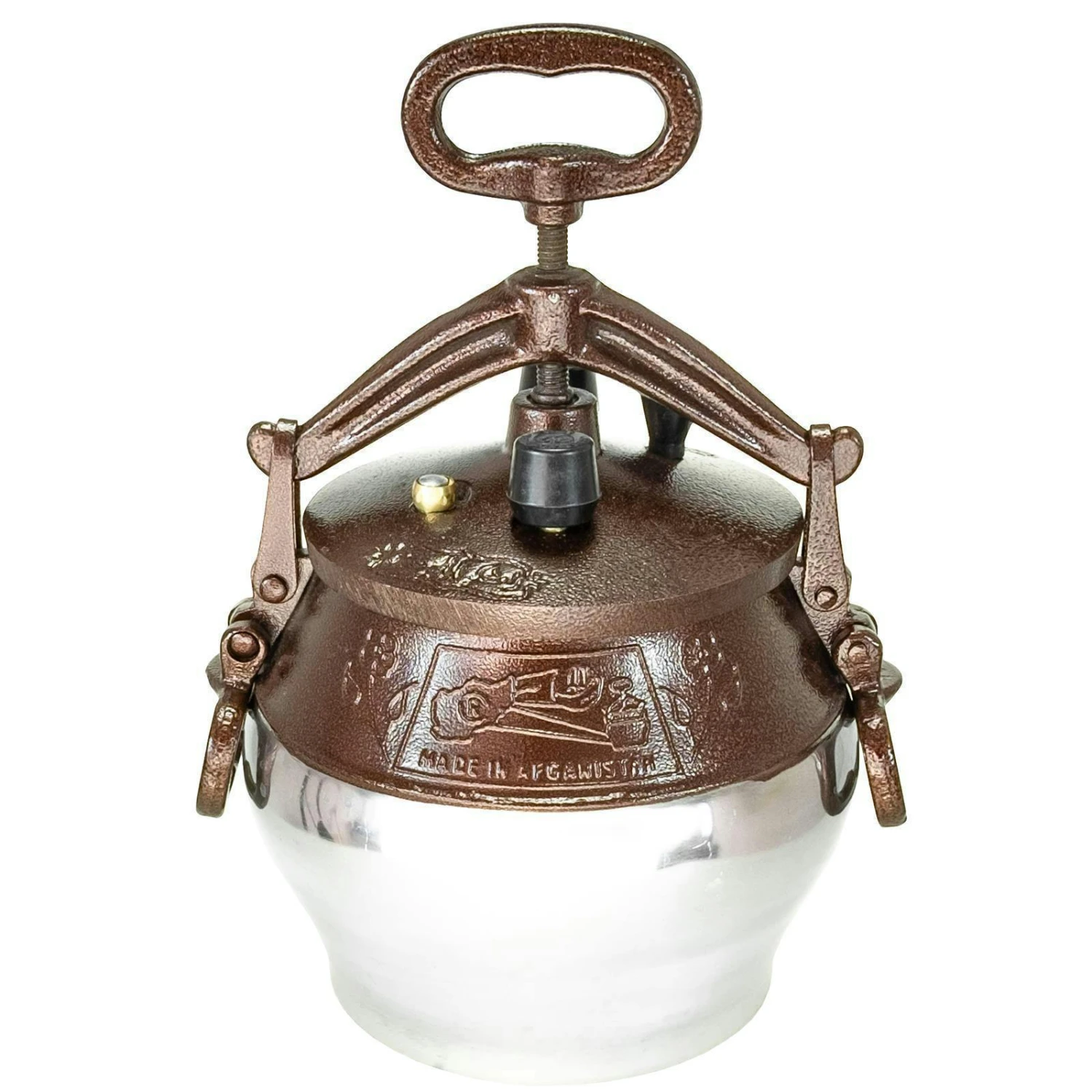 12L (9,5 L) Afghanischer Kazan Kasan Schnellkochtopf Dampftopf Afgankazan Druckkochtopf 5 12L (9,5 L) Afghanischer Kazan Kasan Schnellkochtopf Dampftopf Afgankazan Druckkochtopf – Bild 5