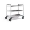 Blanco Servierwagen Aus Rostfreiem Edelstahl Mit Kunststoffrollen SW 9 X 6-3
