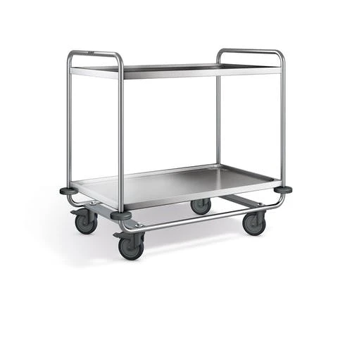 Blanco Servierwagen Aus Rostfreiem Edelstahl Mit Kunststoffrollen SW 10 X 6-2 BASIC 3 Blanco Servierwagen Aus Rostfreiem Edelstahl Mit Kunststoffrollen SW 10 X 6-2 BASIC – Bild 3