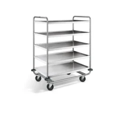 Blanco Servierwagen Aus Rostfreiem Edelstahl Mit Stahlverzinkten Rollen SW 10 X 6-3 -Wenko Verkäufe 6a628ba0 9ba4 4f9d 975c ebeea846207a 3