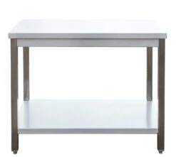 Gastro Arbeitstisch 2 Grundböden Mit Aufkantung Edelstahl (Chromstahl) (BxT) 600 X 800 Mm -Wenko Verkäufe 6f36539c 486c 4f58 8d24 6695ca4b0664