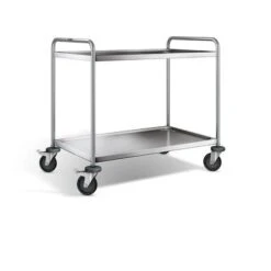 Blanco Servierwagen Aus Rostfreiem Edelstahl Mit Luftidentischen Rollen SW 8 X 5-2 -Wenko Verkäufe 7202b5bd 07b6 46c7 915e 85de8c2b9b3b