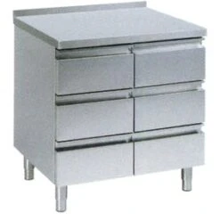 GGG Arbeitsschrank Als Schubladenblock Mit Aufkantung