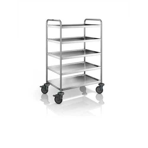 Blanco Servierwagen Aus Rostfreiem Edelstahl Mit Kunststoffrollen SW 10 X 6-3 BASIC 7 Blanco Servierwagen Aus Rostfreiem Edelstahl Mit Kunststoffrollen SW 10 X 6-3 BASIC – Bild 7