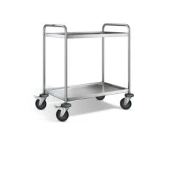 Blanco Servierwagen Aus Rostfreiem Edelstahl Mit Kunststoffrollen SW 8 X 5-2 -Wenko Verkäufe 7e098aaa e979 4606 af42 8f33cfd29b9a