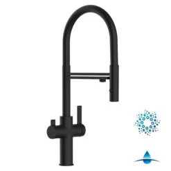 3 Wege Wasserhahn Küchenarmatur Spültischmischer FC, Schwarz Matt, Mit 360° Schwenkbarem Gelb Auslauf Und Abnehmbare 2 Strahl Handbrause -Wenko Verkäufe 7e42fd5d 370b 4faa 956f f281cb4beb52 4