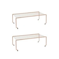 Küchenschrank Einsatz Schrankeinsatz Ablage Tellerregal Platzsparer 2er Set