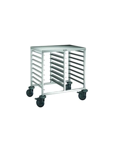 Blanco Regalwagen Aus Rostfreiem Edelstahl Mit Stahlverzinkten Rollen RWRA 850 3 Blanco Regalwagen Aus Rostfreiem Edelstahl Mit Stahlverzinkten Rollen RWRA 850 – Bild 3