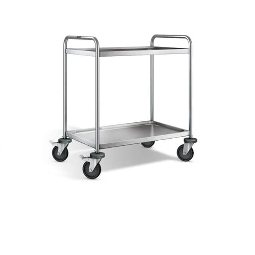 Blanco Servierwagen Aus Rostfreiem Edelstahl Mit Stahlverzinkten Rollen SW 8 X 5-2 1 Blanco Servierwagen Aus Rostfreiem Edelstahl Mit Stahlverzinkten Rollen SW 8 X 5-2