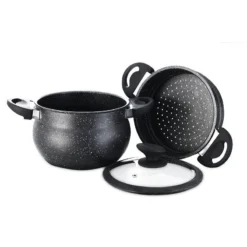 3 Tlg Kuskus Topf 8L Dampfgarer COUSCOUS Ø24cm Dampfkocher Gemüse Steamer Induktion Mantykocher 12 3 Tlg Kuskus Topf 8L Dampfgarer COUSCOUS Ø24cm Dampfkocher Gemüse Steamer Induktion Mantykocher -Wenko Verkäufe 93009744 b3dd 4b7e ad56 1823b75758d9