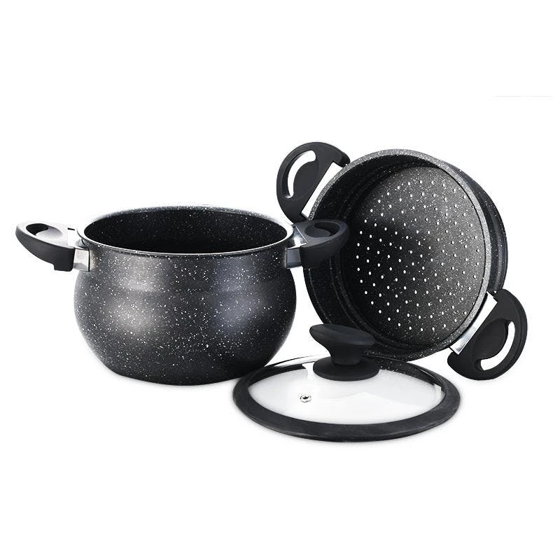 3 Tlg Kuskus Topf 8L Dampfgarer COUSCOUS Ø24cm Dampfkocher Gemüse Steamer Induktion Mantykocher 6 3 Tlg Kuskus Topf 8L Dampfgarer COUSCOUS Ø24cm Dampfkocher Gemüse Steamer Induktion Mantykocher – Bild 6