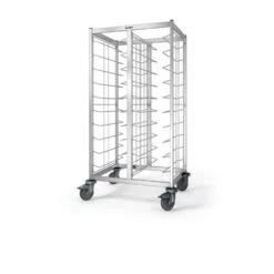 Blanco Tablett-Abräumwagen Aus Rostfreiem Edelstahl Mit Kunststoffrollen TAW 2X10 KN -Wenko Verkäufe 9a4c0266 fdd4 4252 9d45 8b6835479561 2