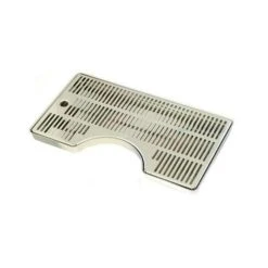 Tropfblech Abtropfschale Edelstahl 400x220x20 Mm Mit Kerbung