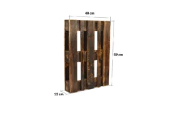 PAL-BABY Wandregal, Wandgarderobe Z.B. Für Gartenwerkzeuge, Tassen Oder Anderes / Blau - Yakisugi